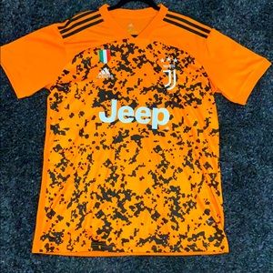 Juventus Alternate Kit Jersey - Safety Orange - XL